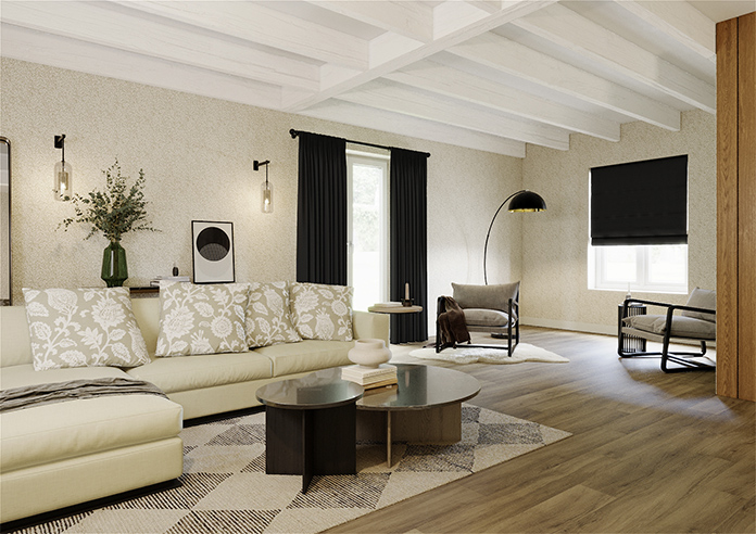 Oslo, Black - Made to Measure Curtains - Image 7